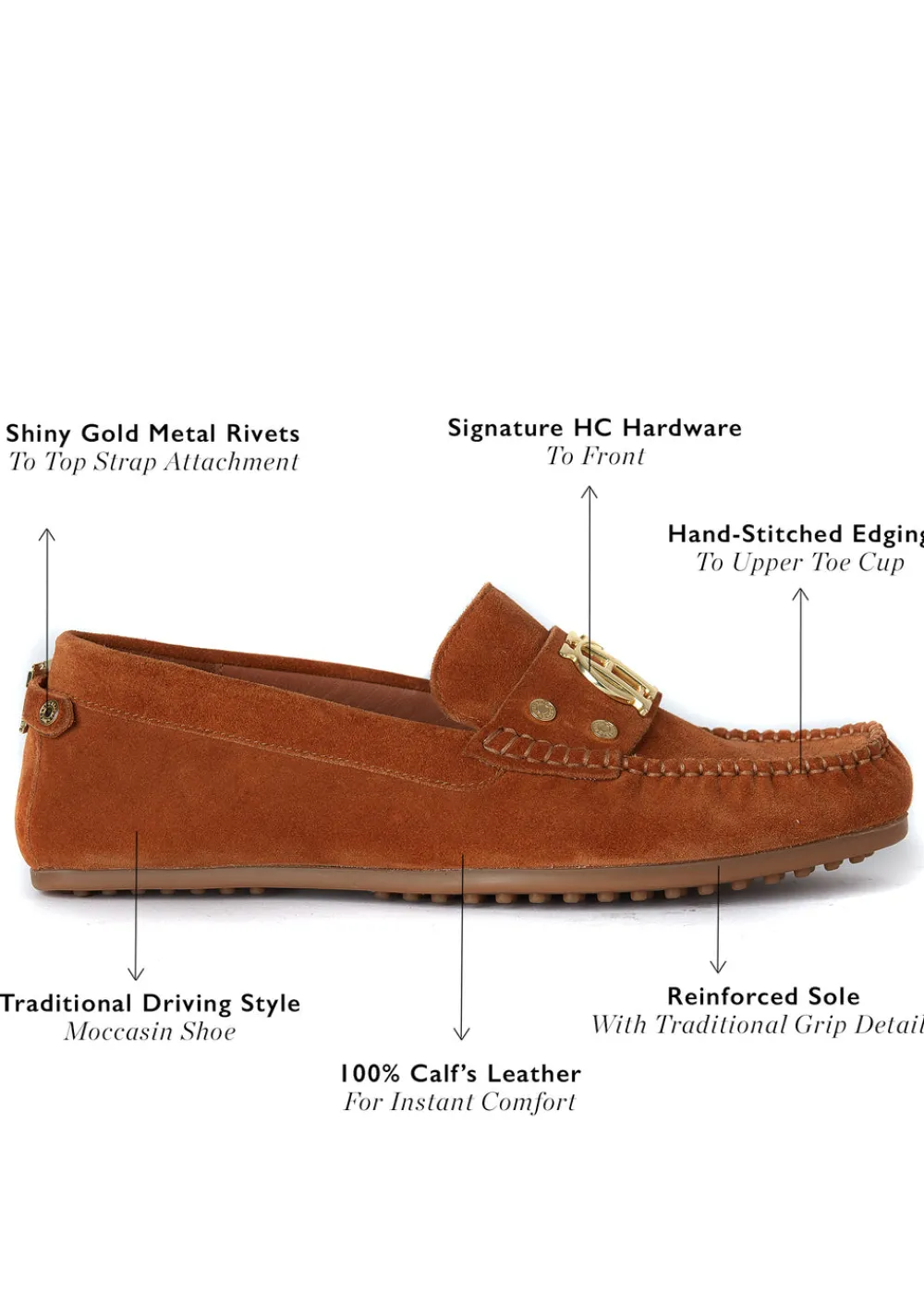 Holland Cooper The Driving Loafer<Women Loafers