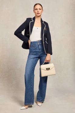 Holland Cooper Tiffany Wide Leg Jean<Women Jeans