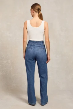 Holland Cooper Tiffany Wide Leg Jean<Women Jeans