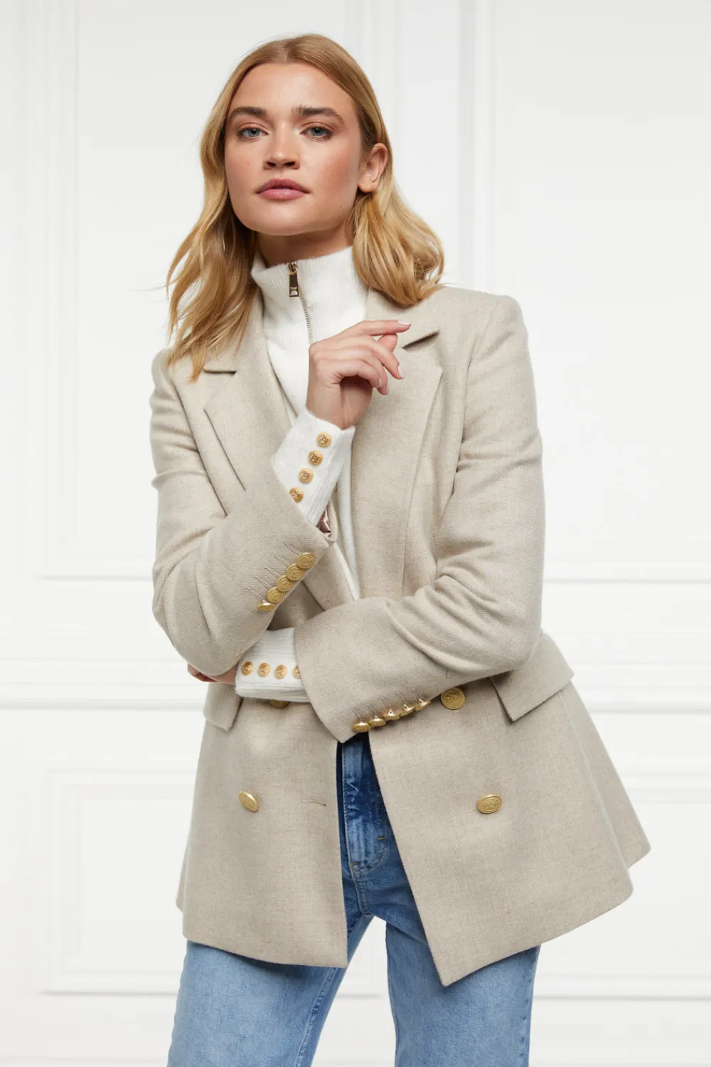 Holland Cooper Tori Quarter Zip Knit<Women Knitwear