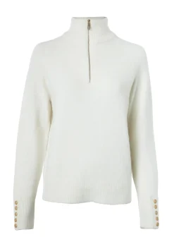 Holland Cooper Tori Quarter Zip Knit<Women Knitwear