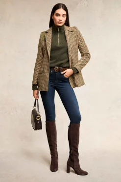 Holland Cooper Tori Quarter Zip Knit<Women Knitwear