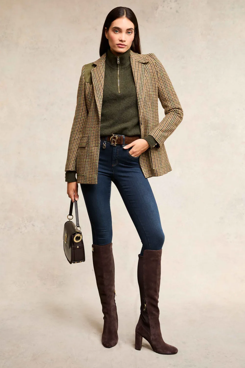 Holland Cooper Tori Quarter Zip Knit<Women Knitwear