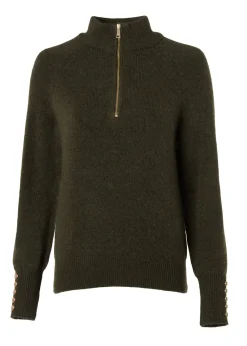 Holland Cooper Tori Quarter Zip Knit<Women Knitwear