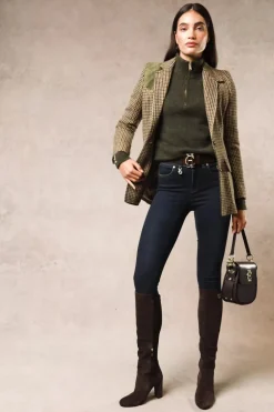 Holland Cooper Tori Quarter Zip Knit<Women Knitwear