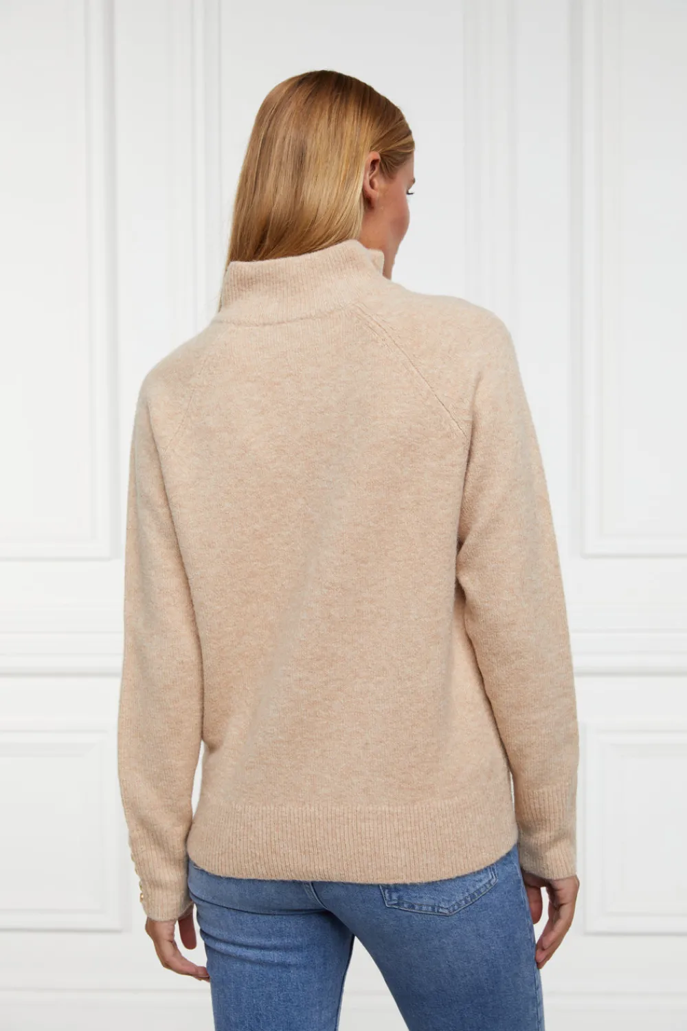 Holland Cooper Tori Quarter Zip Knit<Women Knitwear