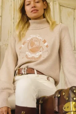 Holland Cooper Tour Roll Neck Knit<Women Knitwear