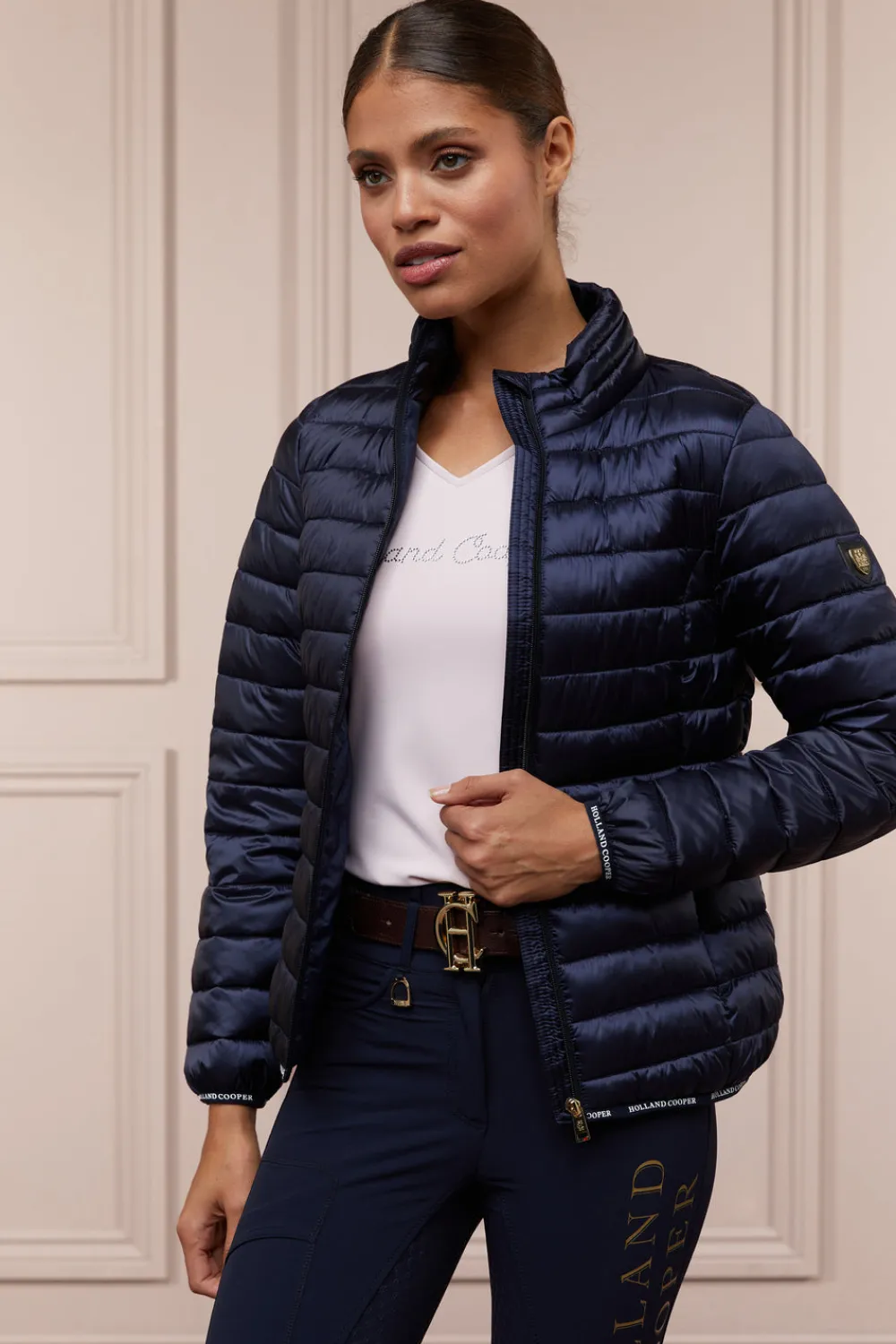 Holland Cooper Training V-Neck Tee< Polo Shirts & Tees