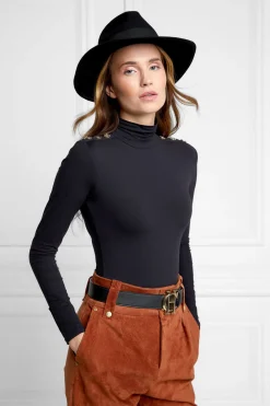 Holland Cooper Trilby Hat Gold Feather<Women Hats & Headbands|Hats & Headbands