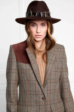 Holland Cooper Trilby Hat Iridescent Feather Band<Women Hats & Headbands|Hats & Headbands