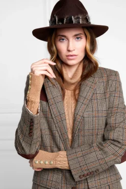 Holland Cooper Trilby Hat Iridescent Feather Band<Women Hats & Headbands|Hats & Headbands