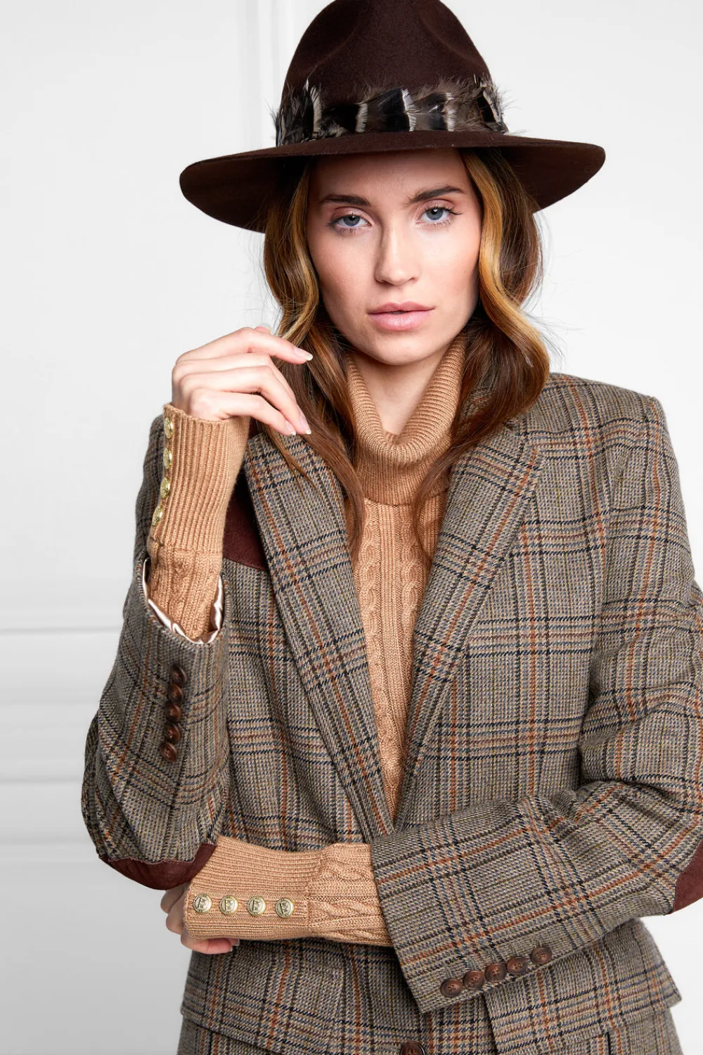 Holland Cooper Trilby Hat Iridescent Feather Band<Women Hats & Headbands|Hats & Headbands