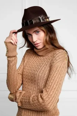 Holland Cooper Trilby Hat Iridescent Feather Band<Women Hats & Headbands|Hats & Headbands