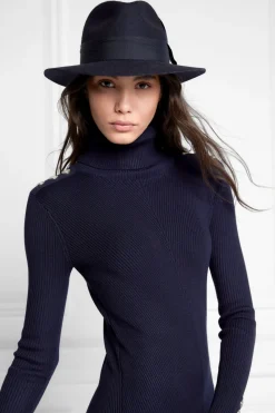 Holland Cooper Trilby Hat Spot Feather<Women Hats & Headbands|Hats & Headbands