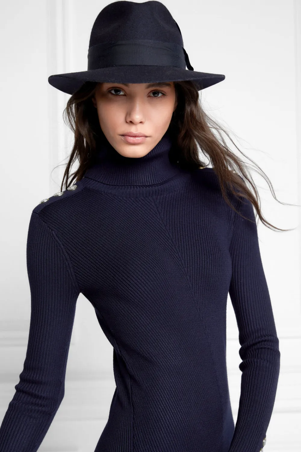 Holland Cooper Trilby Hat Spot Feather<Women Hats & Headbands|Hats & Headbands