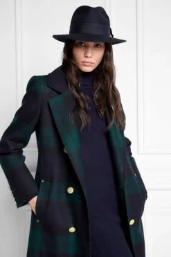 Holland Cooper Trilby Hat Spot Feather<Women Hats & Headbands|Hats & Headbands