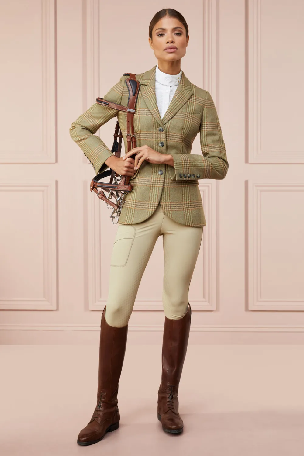 Holland Cooper Tweed Riding Jacket<Women Jackets|Tailoring