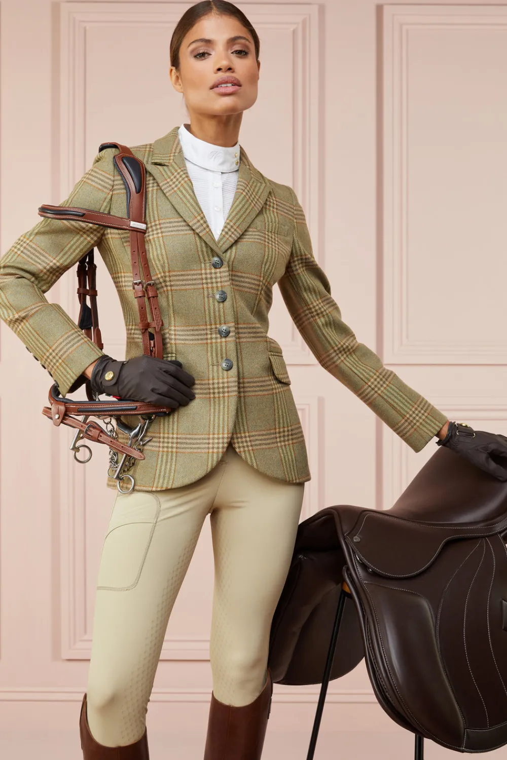 Holland Cooper Tweed Riding Jacket<Women Jackets|Tailoring