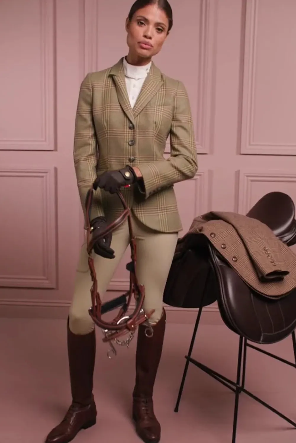 Holland Cooper Tweed Riding Jacket<Women Jackets|Tailoring