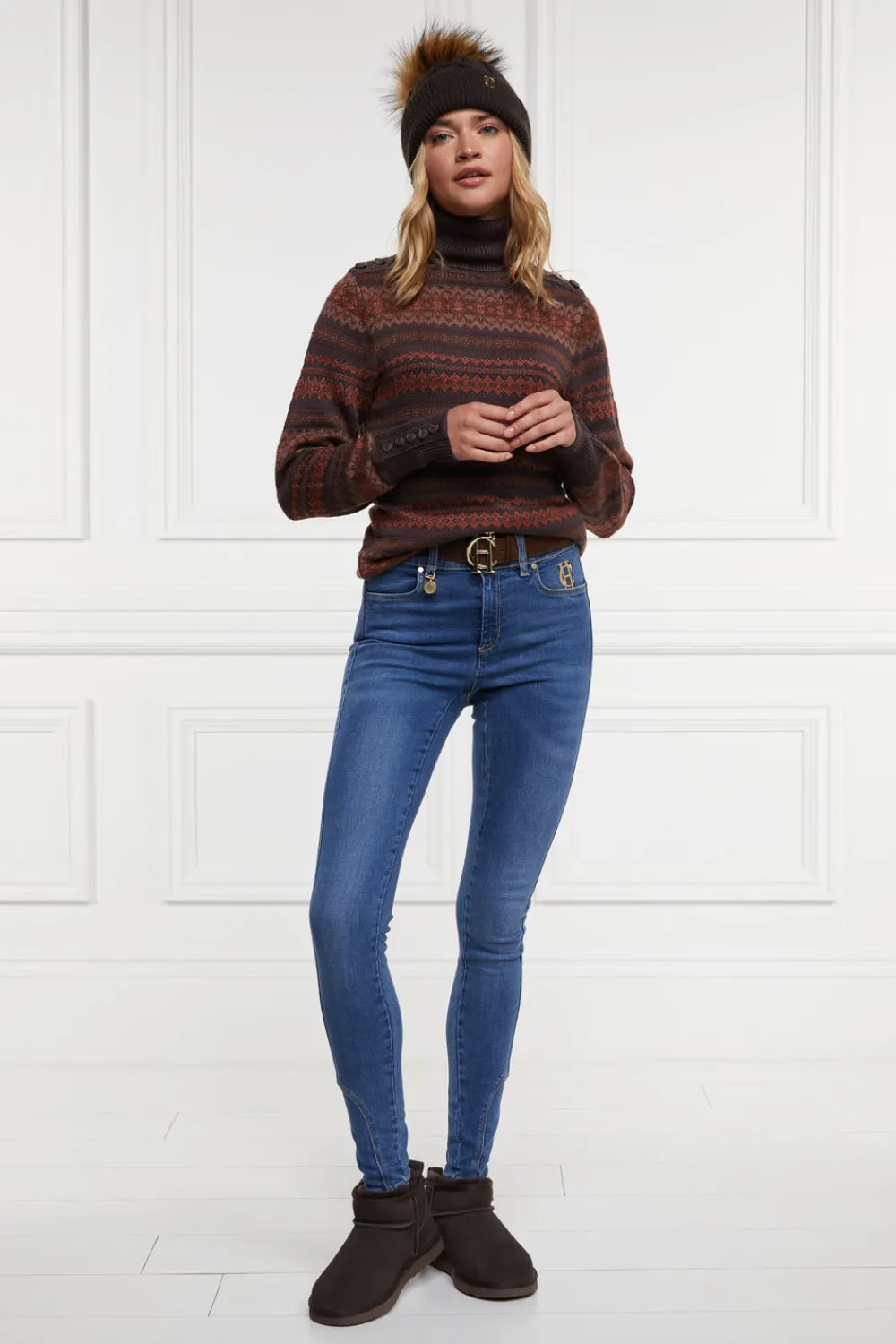 Holland Cooper Ultra Mini Shearling Boot<Women Shearling|Boots