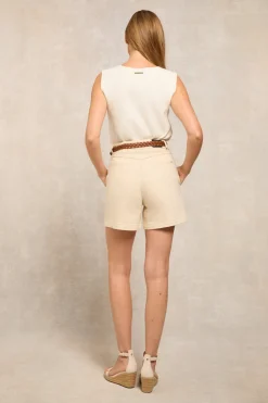 Holland Cooper Utility Denim Shorts<Women Shorts