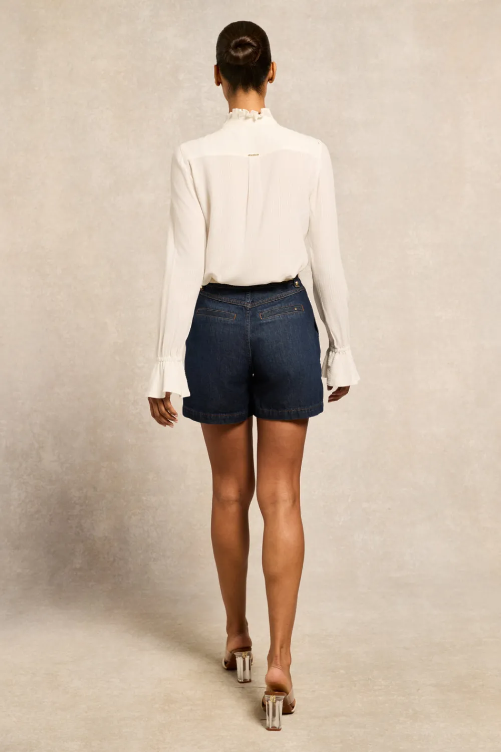Holland Cooper Utility Denim Shorts<Women Shorts