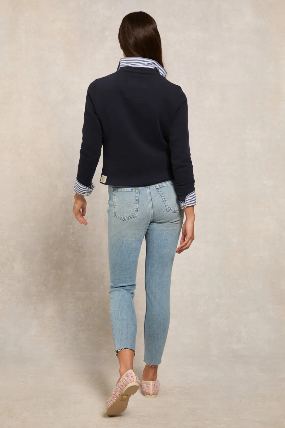 Holland Cooper Varsity Crew<Women Sweatshirts