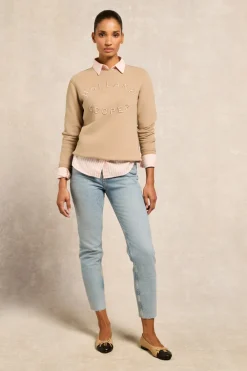 Holland Cooper Varsity Crew<Women Sweatshirts