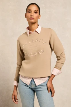 Holland Cooper Varsity Crew<Women Sweatshirts