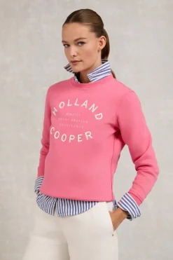 Holland Cooper Varsity Crew<Women Sweatshirts