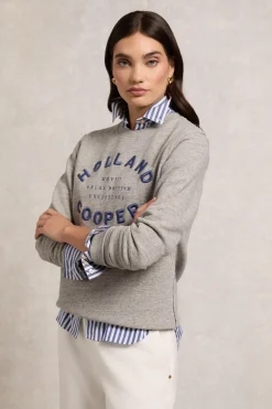 Holland Cooper Varsity Crew<Women Sweatshirts