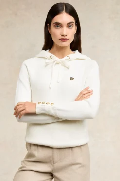 Holland Cooper Verbier Knitted Hoodie<Women Hoodies