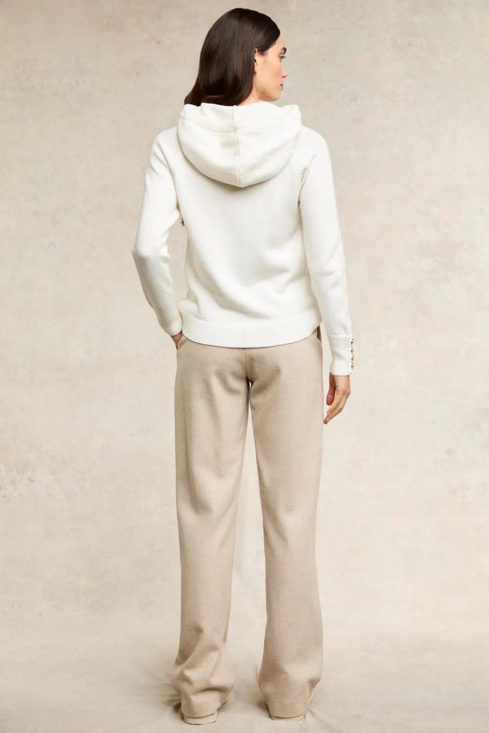 Holland Cooper Verbier Knitted Hoodie<Women Hoodies