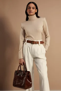 Holland Cooper Victoria Cashmere Roll Neck<Women Knitwear