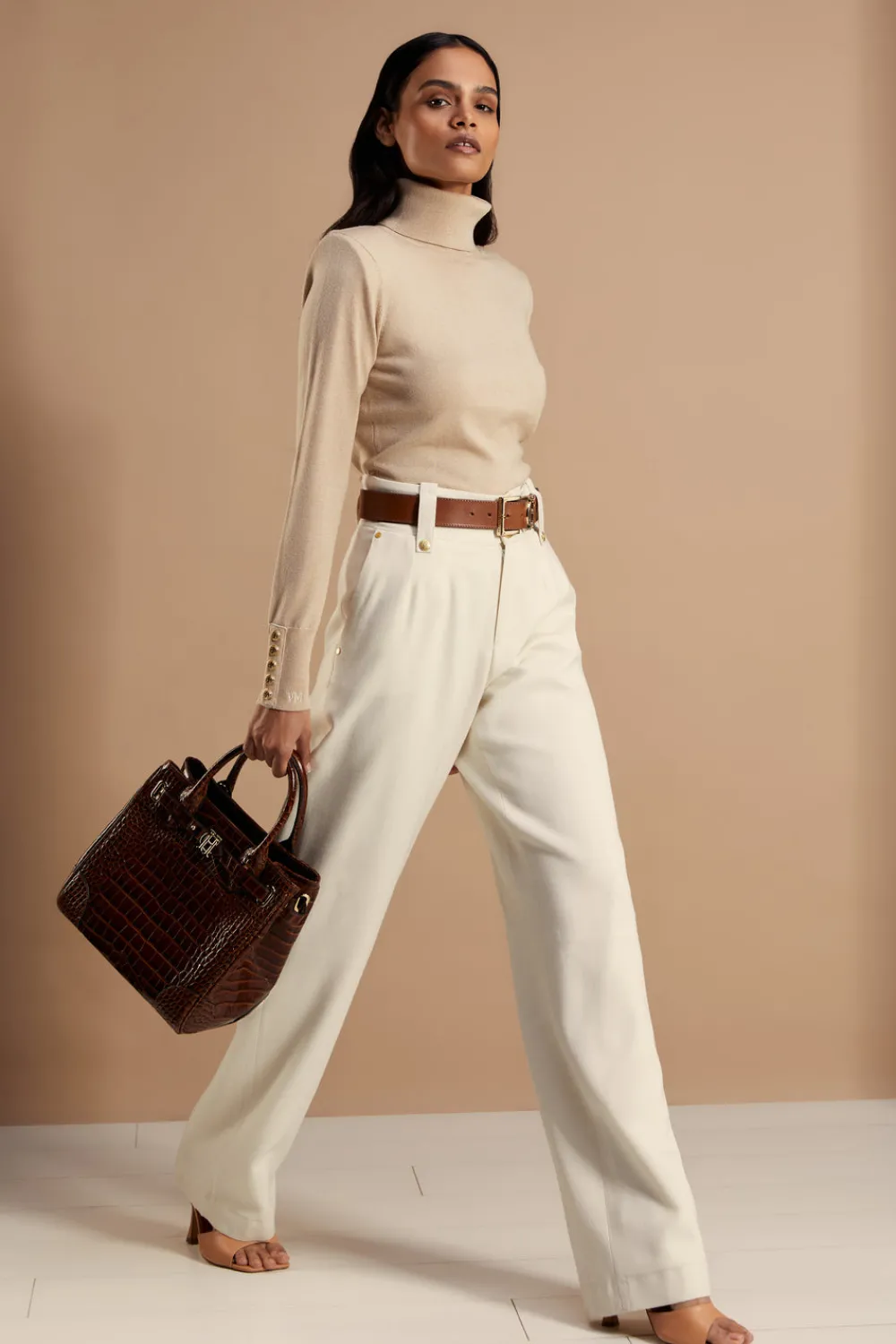 Holland Cooper Victoria Cashmere Roll Neck<Women Knitwear