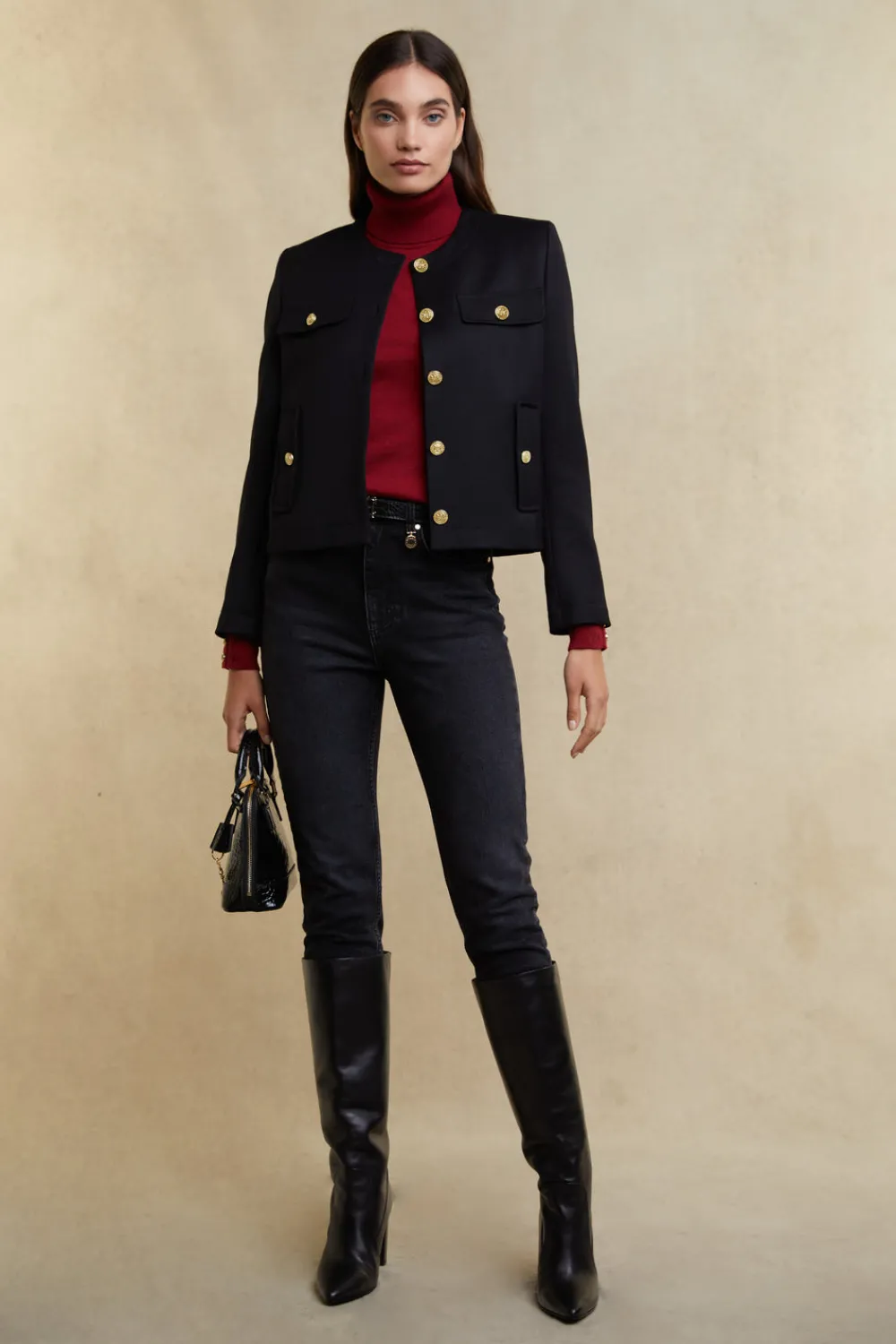 Holland Cooper Victoria Cashmere Roll Neck<Women Knitwear