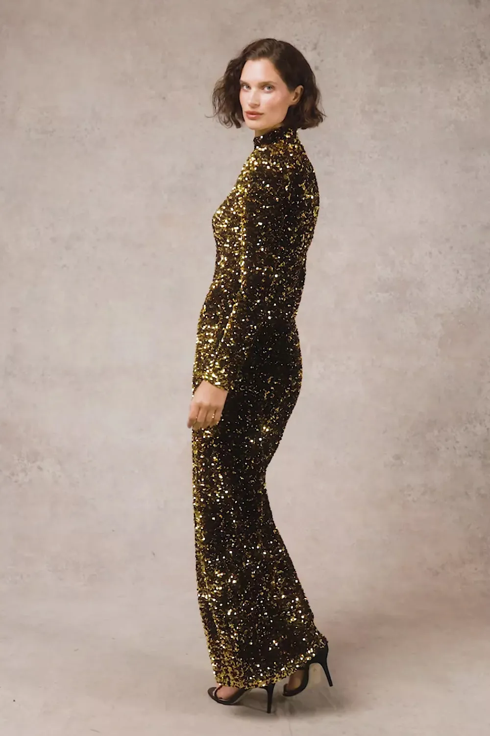 Holland Cooper Victoria Sequin Maxi Dress<Women Dresses