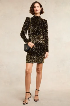 Holland Cooper Victoria Sequin Mini Dress<Women Dresses