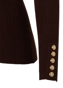 Holland Cooper V-Neck Rib Top<Women Knitwear|Tops