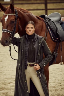 Holland Cooper Wax Longline Field Coat<Women Coats|Coats