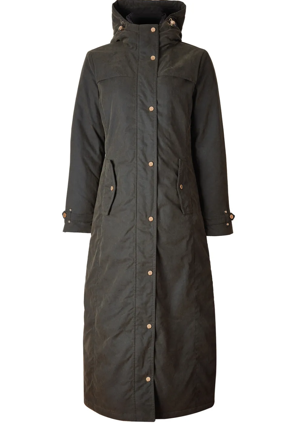Holland Cooper Wax Longline Field Coat<Women Coats|Coats