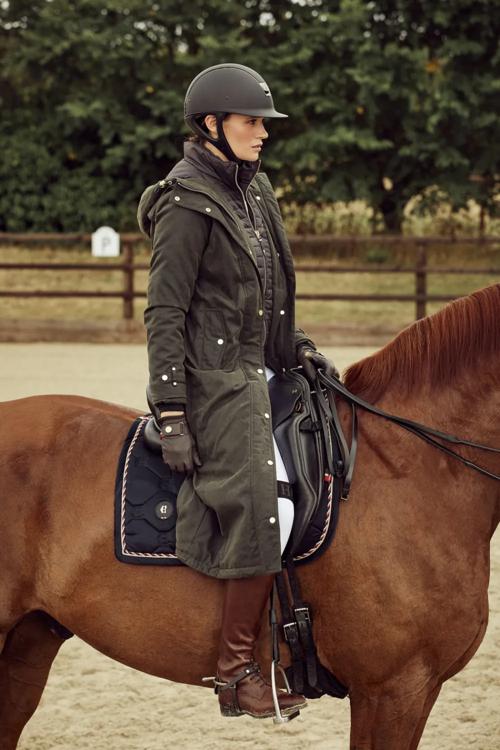 Holland Cooper Wax Longline Field Coat<Women Coats|Coats