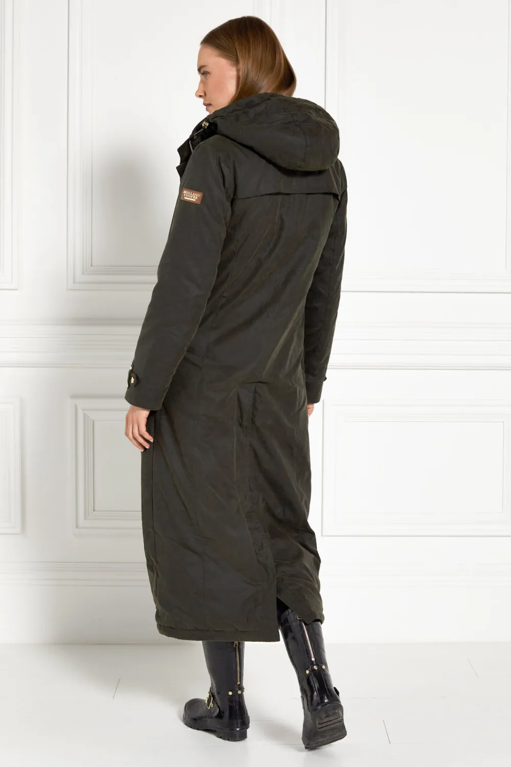 Holland Cooper Wax Longline Field Coat<Women Coats|Coats