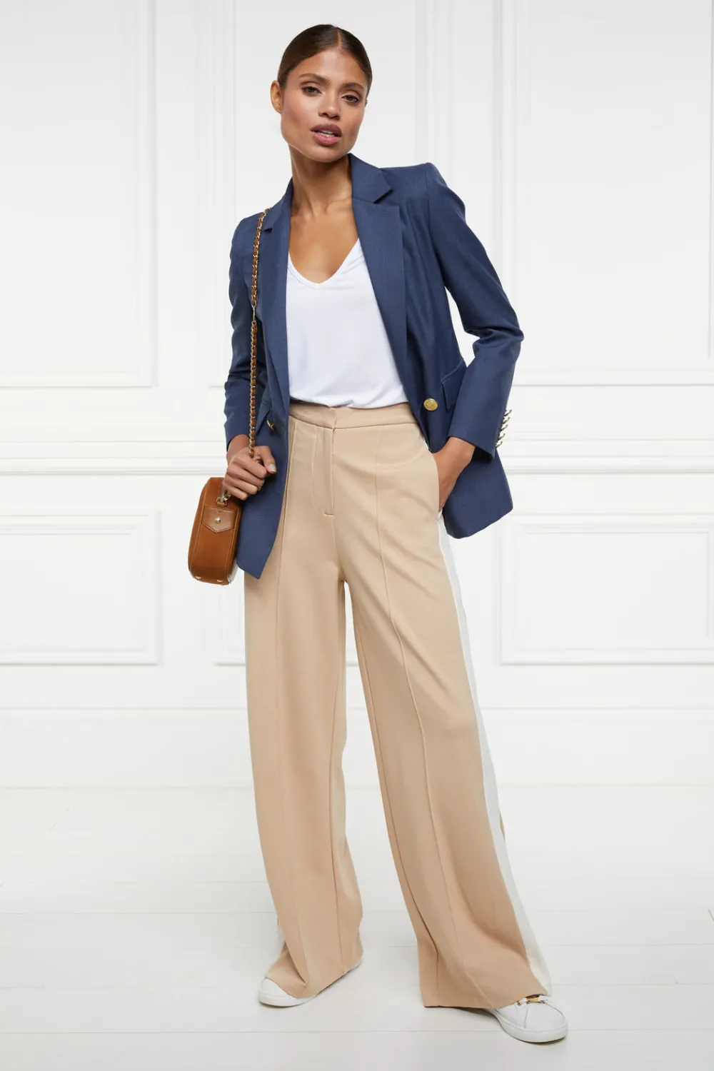 Holland Cooper Wide Leg Pant<Women Trousers