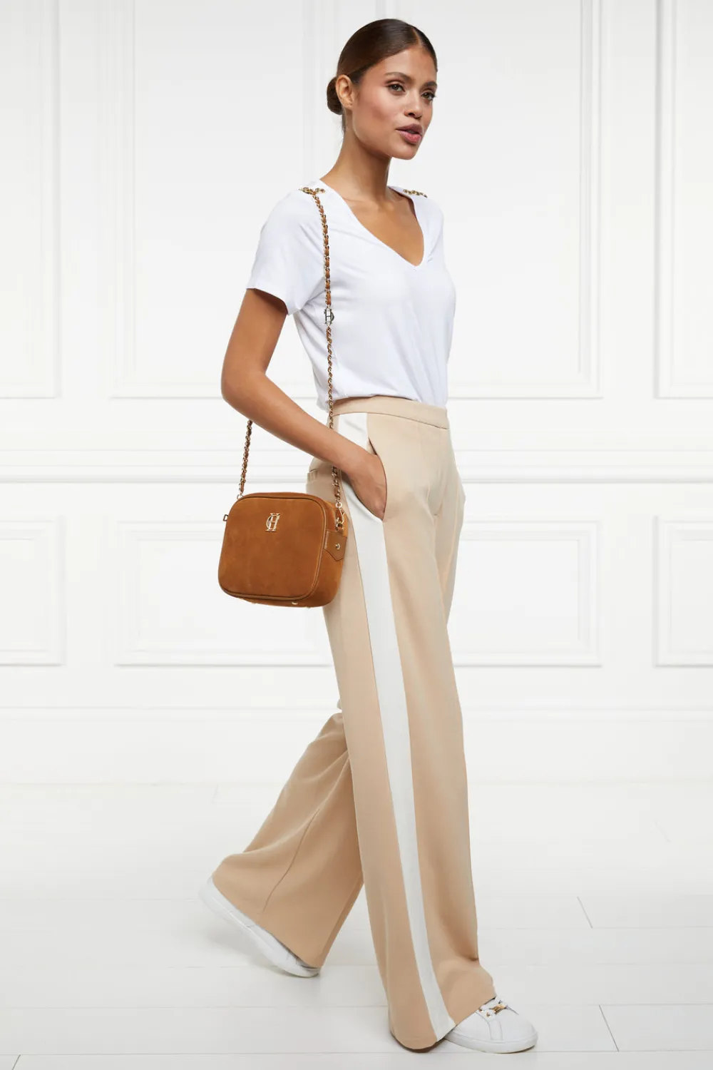 Holland Cooper Wide Leg Pant<Women Trousers