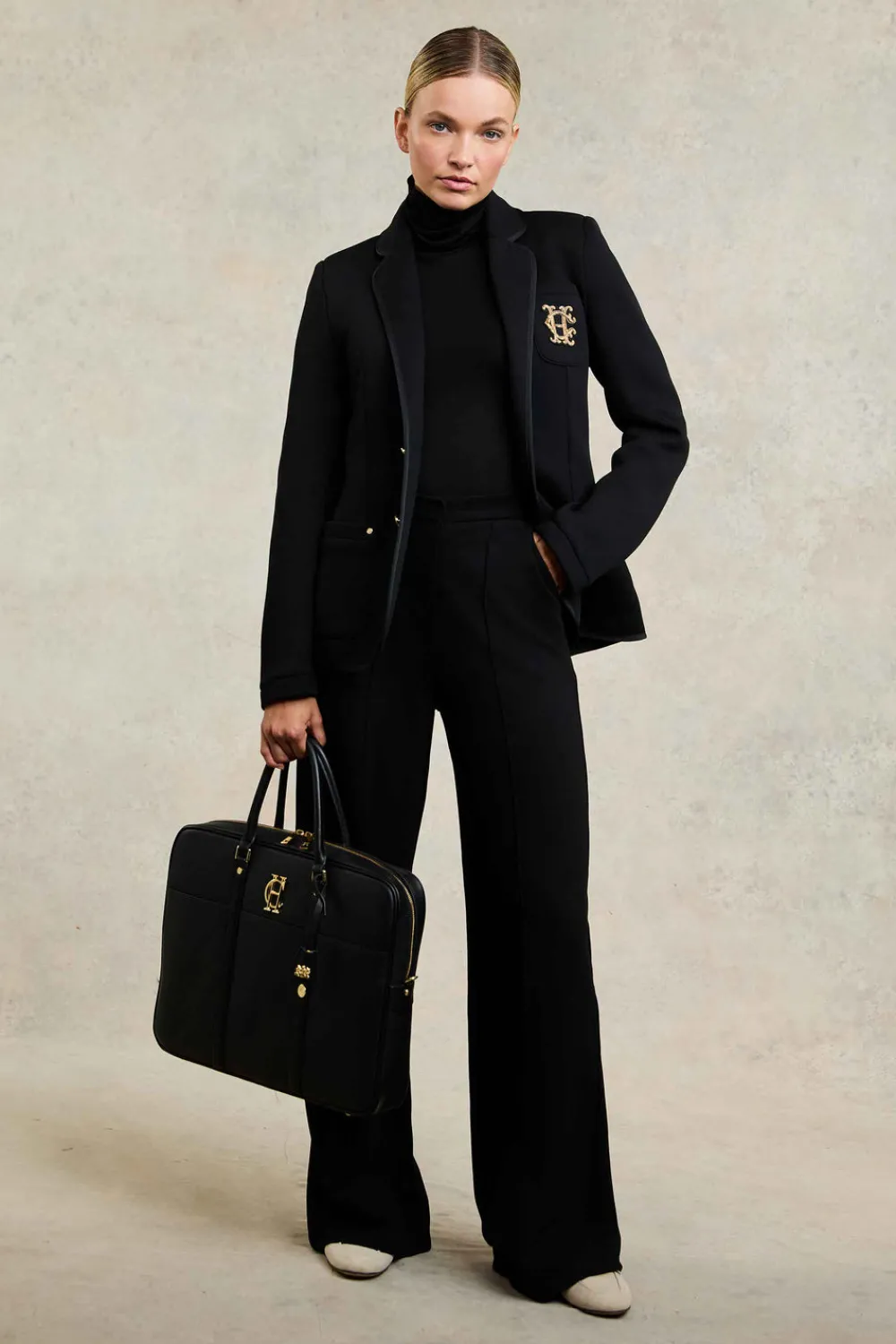 Holland Cooper Wide Leg Pant<Women Trousers