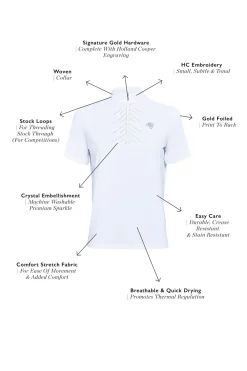 Holland Cooper Windsor Show Shirt< Base Layers